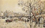 Paul Signac Art bridge France oil painting artist